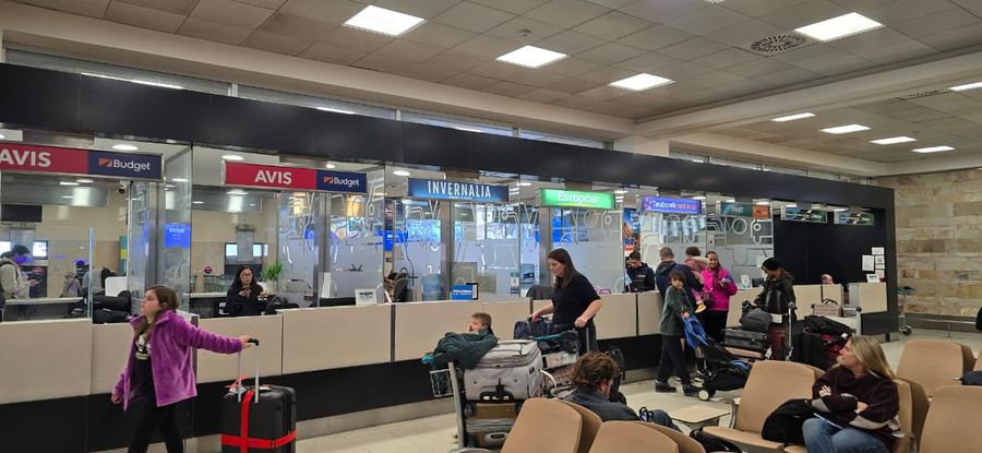 Counter Invernalia — Aeropuerto Bariloche